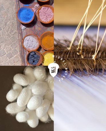 Шелковый (Бахмаль) Клатч-конверт-папка-косметичка LUX INTRA! (Твой свет внутри!) THINY_LUX INTRA!